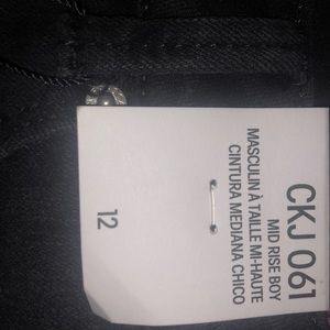 Calvin klein jean shorts kids